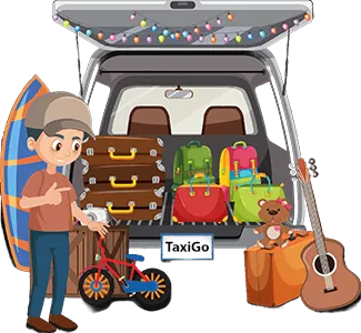 Airport taxi pickup